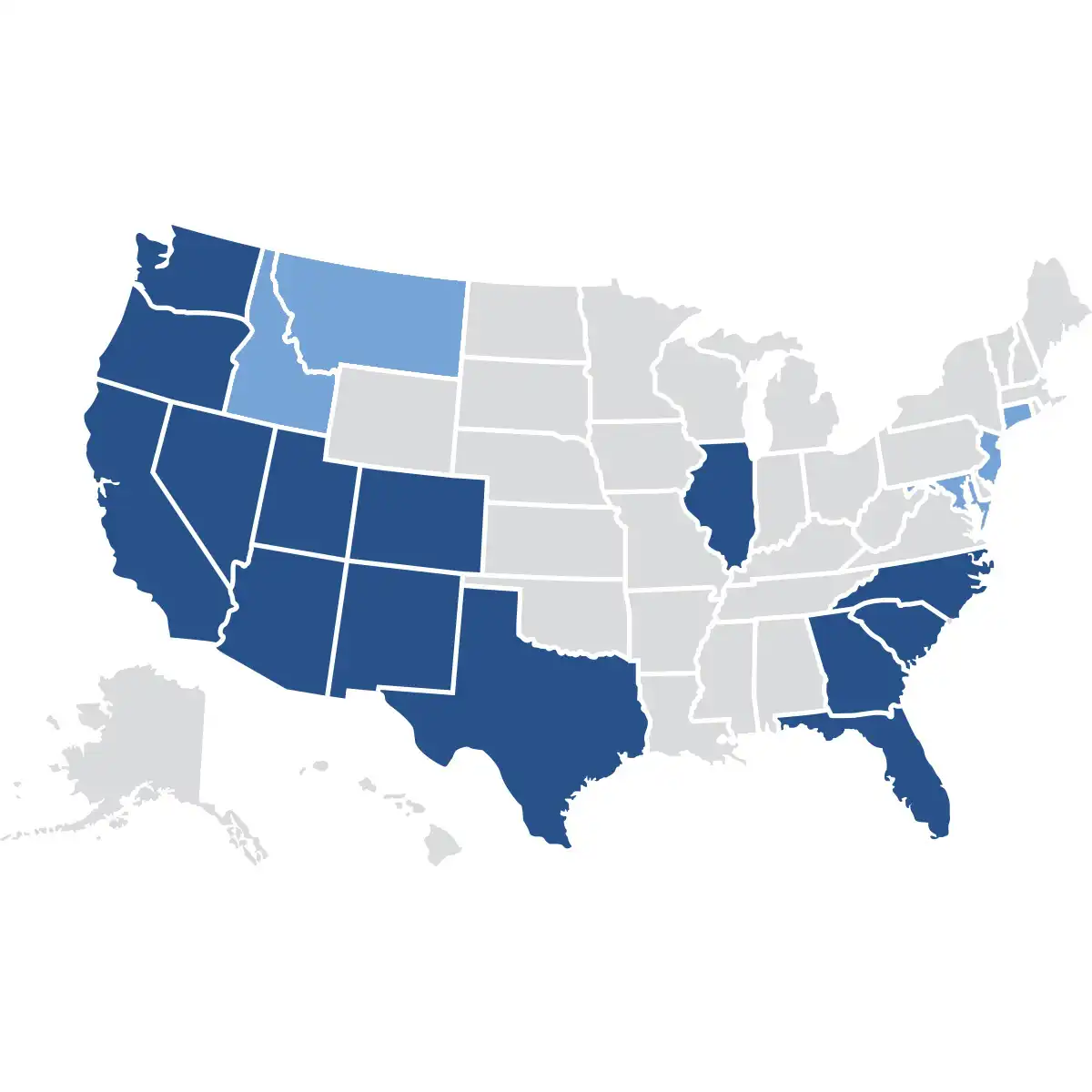 map of the United States